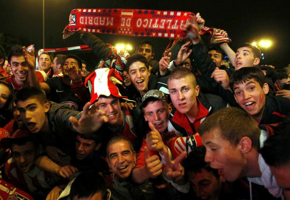 navijači Neptuno Madrid Atletico prvak Evropska liga 2010