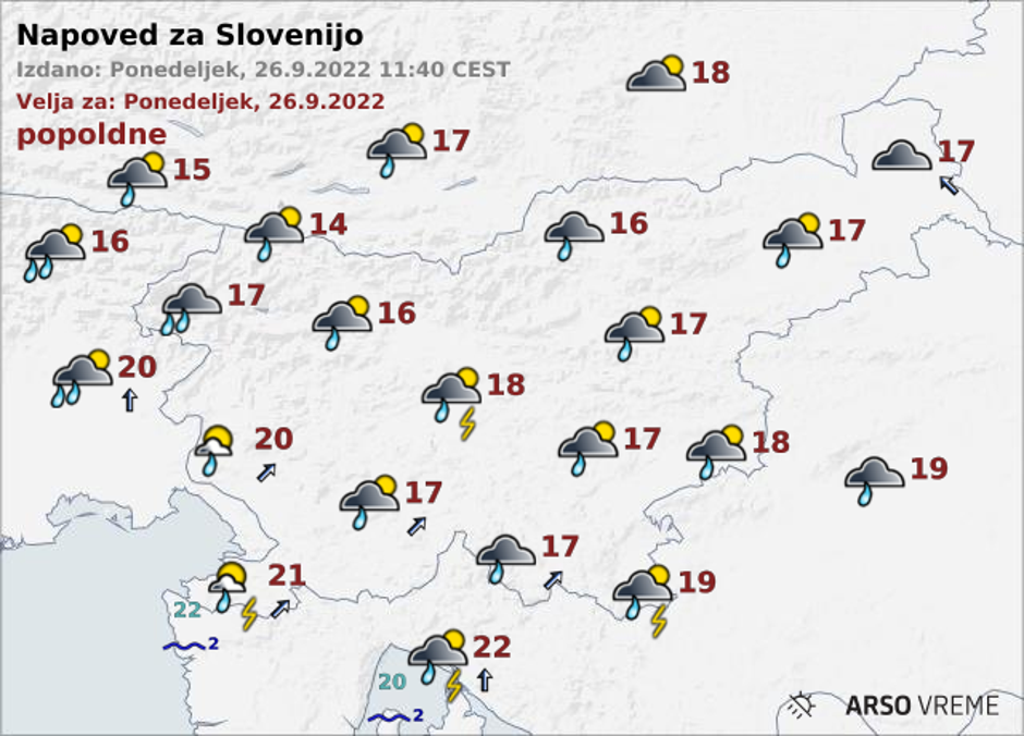 Vreme arso | Avtor: Arso