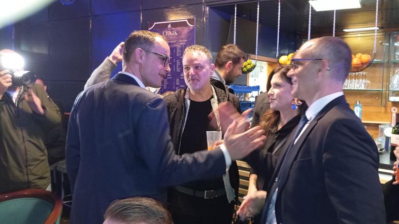 Anže Logar v štabu