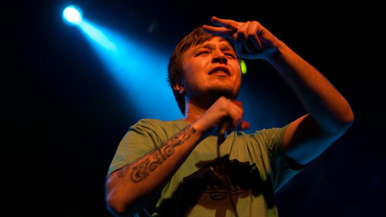 Pred dvema tednoma je Edo Maajka razfunkal ljubljanski Kino Šiška. (Foto: Aleš R