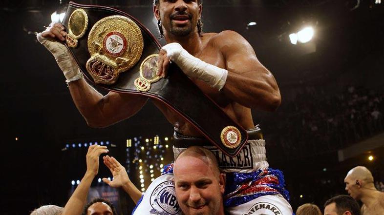 David Haye je z osvojitvijo naslova svetovnega prvaka uresničil svoje sanje. FOT
