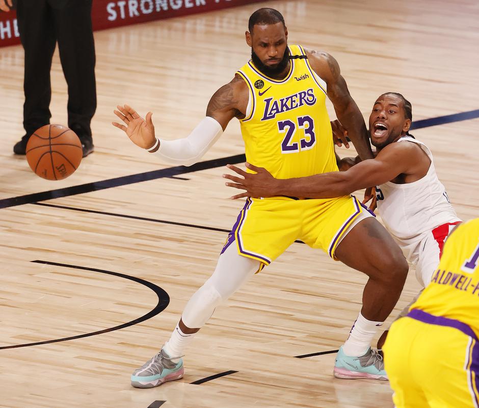 LeBron James Kawhi Leonard Lakers Clippers | Avtor: Epa
