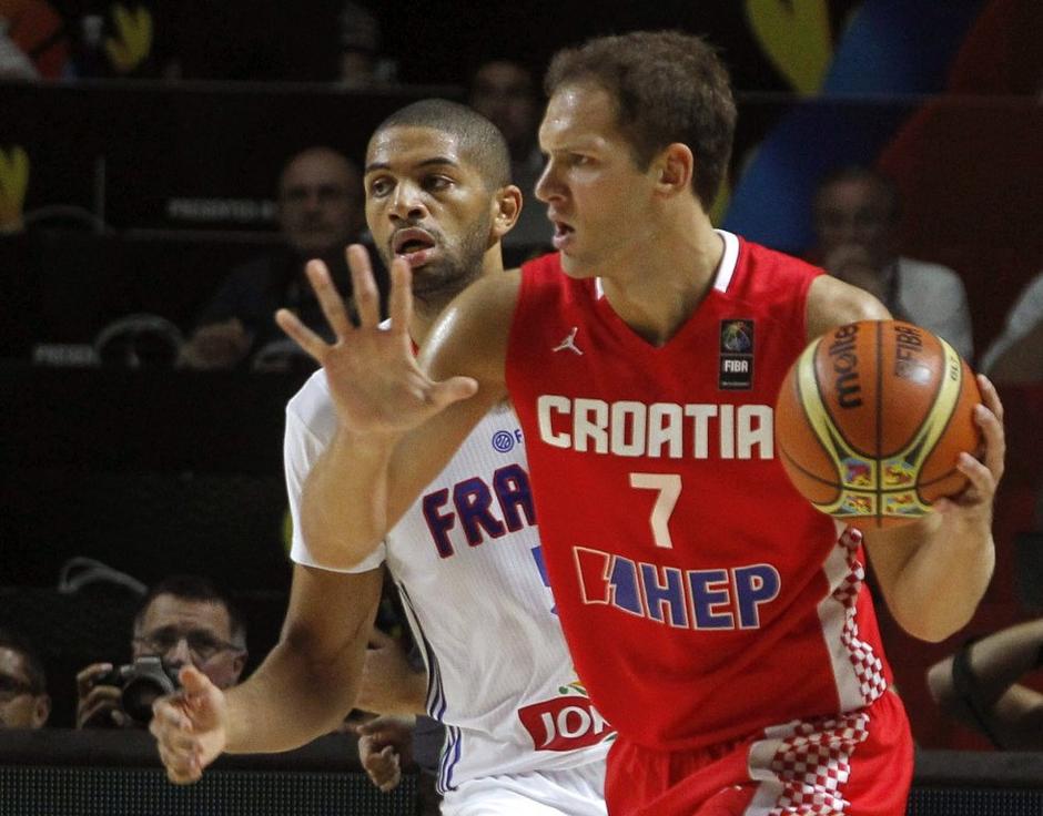 Bojan Bogdanović Batum Hrvaška Francija osmina finala Mundobasket | Avtor: EPA