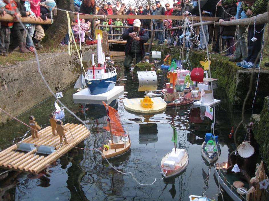 gregorjevo spuščanje ladjic