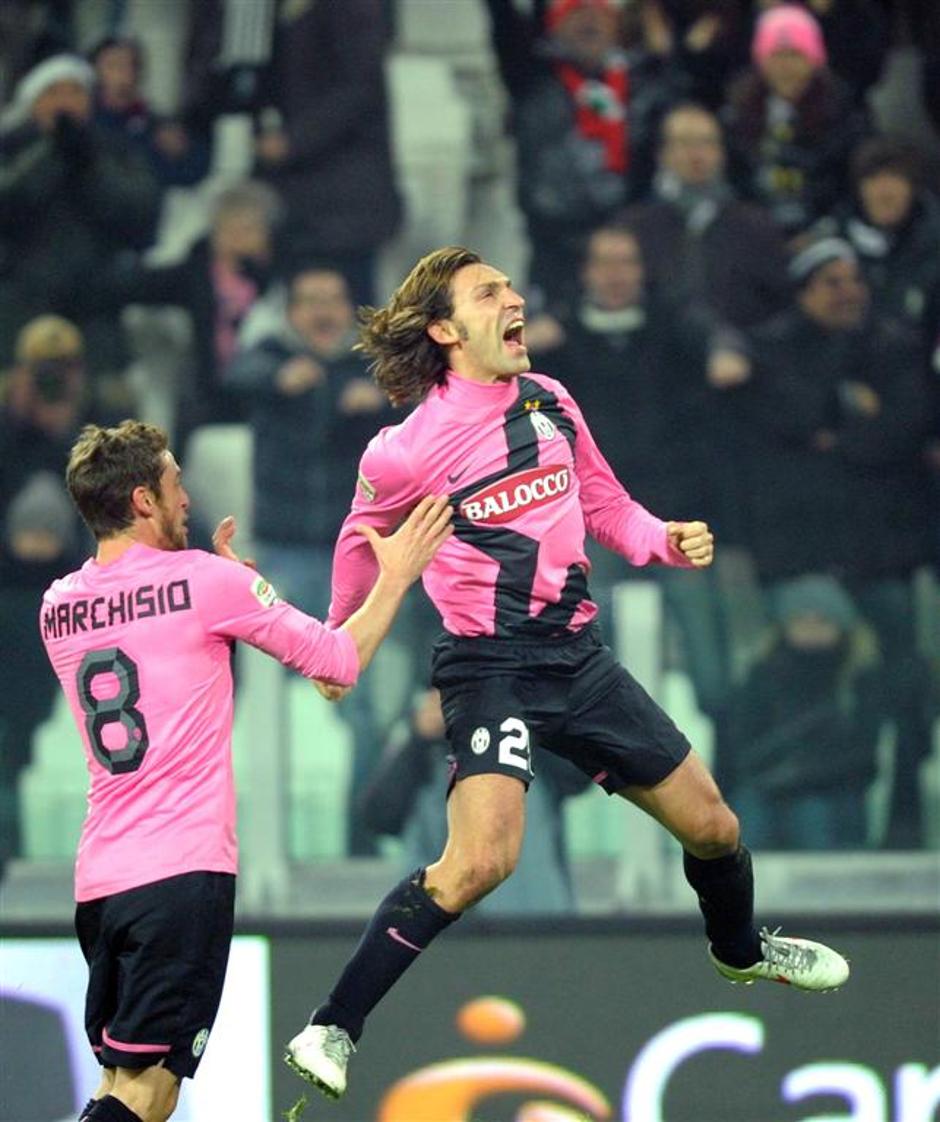 Pirlo Marchisio Juventus Catania Serie A Italija italijanska liga prvenstvo | Avtor: EPA