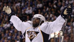Joel Ward je prispeval dva Nashvillova gola. (Foto: Reuters)