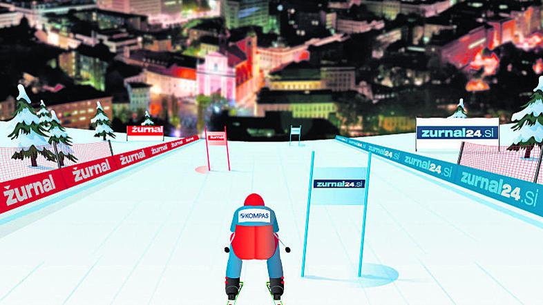 Na prvi tekmi sezone Žurnal Ski Cup 2011 se boste preizkusili v smuku z Ljubljan