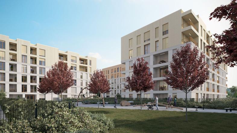 Kranjska iskrica, stanovanja, Kranj