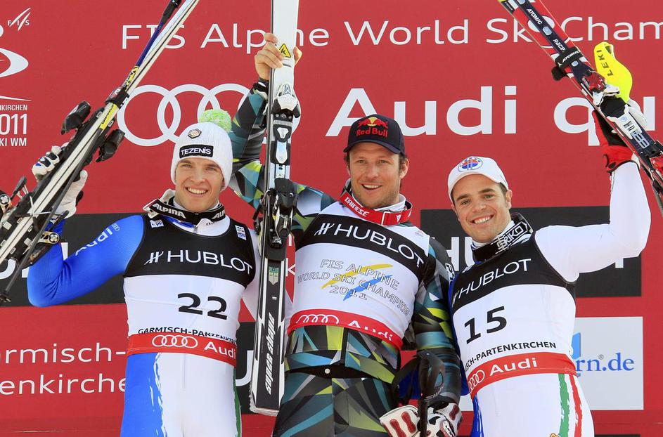 Aksel Lund Svindal Christof Innerhofer Peter Fill