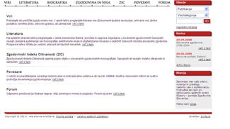 SIstory najdete na spletnem naslovu www.sistory.si.