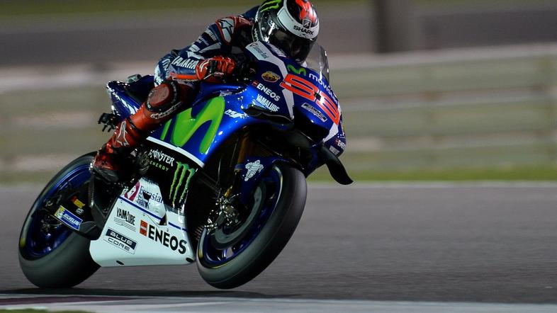 Jorge Lorenzo VN Katarja kvalifikacije Yamaha
