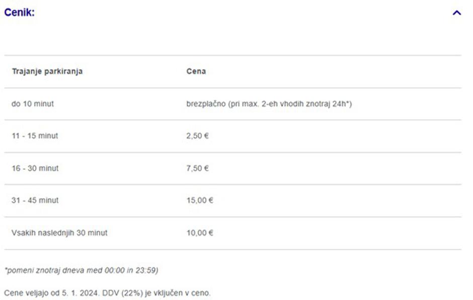 Parkiranje | Avtor: Fraport Slovenija