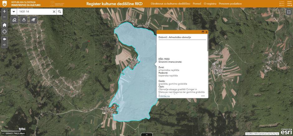 arheološko najdišče | Avtor: zajem zaslona