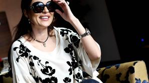 scena 26.10.09 Svetlana Raznatovic Ceca, srbska pevka, predstavnica in simbol tu