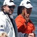 Oprah je "križarila" po sydneyjskem zalivu z Russellom Crowom in njegovo soprogo