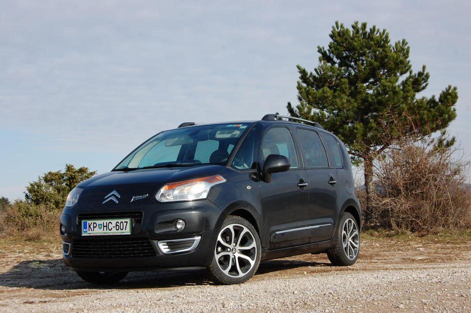 C3 picasso je toliko samosvoj, da je v prometu dovolj opazen. (Foto: Gregor Preb