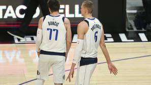 Luka Dončić in Kristaps Porzingis