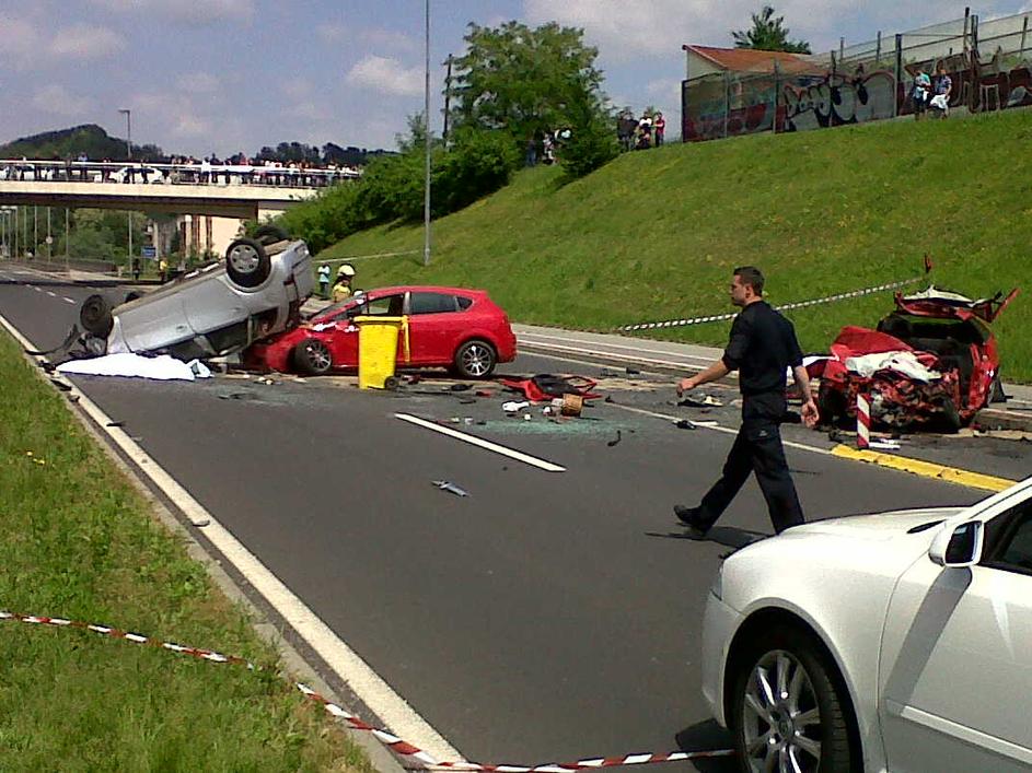 Huda nesreča v Mariboru