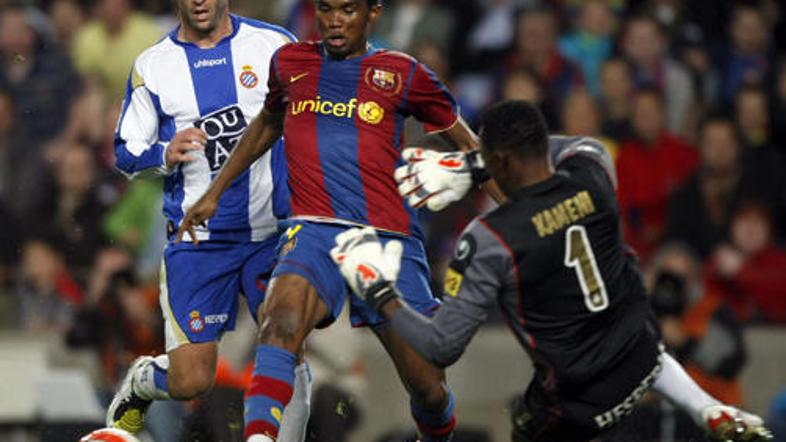 Samuel Eto'o bo skupaj s Thierryjem Henryjem tvorili udarni napadalni dvojec Bar