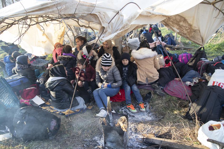 Migranti na grško-turški meji