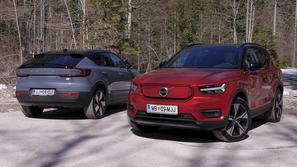 volvo C40 recharge, volvo XC40 recharge