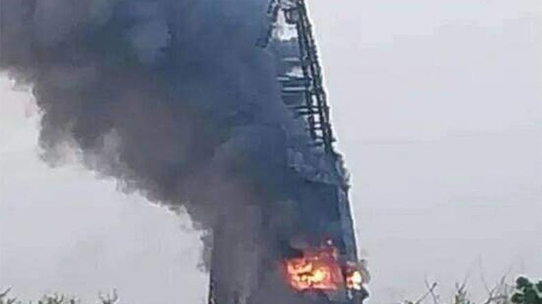 požar v Kartumu
