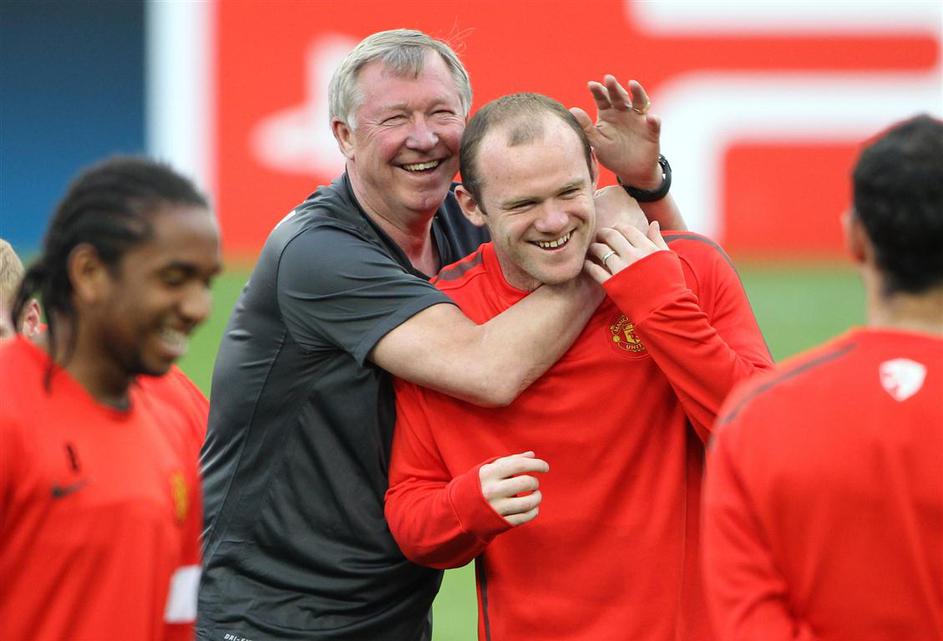 Alex Ferguson in Wayne Rooney