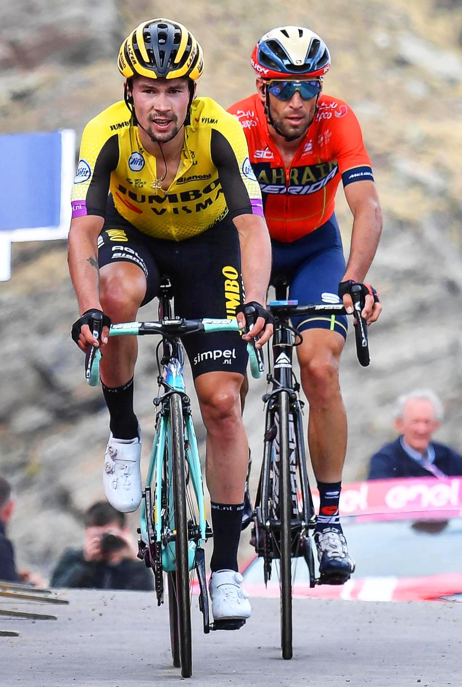 roglič nibali | Avtor: Epa