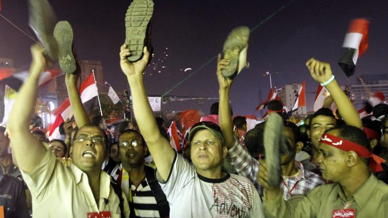 Protestniki v Egiptu