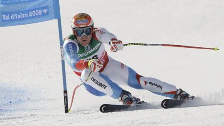 Didier Cuche, ki je na tekmah svetovnega pokala že osemkrat zmagal, lani pa se j