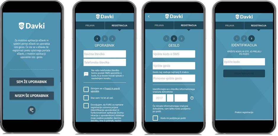 mobilni eDavki | Avtor: FURS