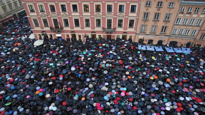 Poljska, protest