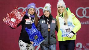 tina maze lindsey vonn sp vail 2015 super-g