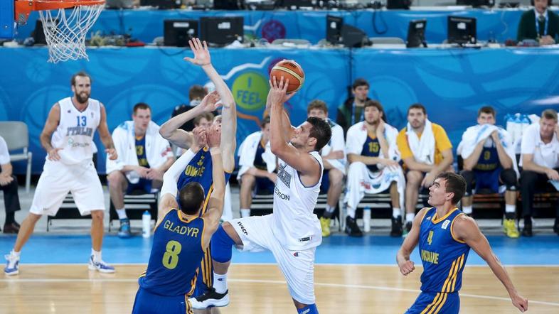 Ukrajina Italija EuroBasket Stožice