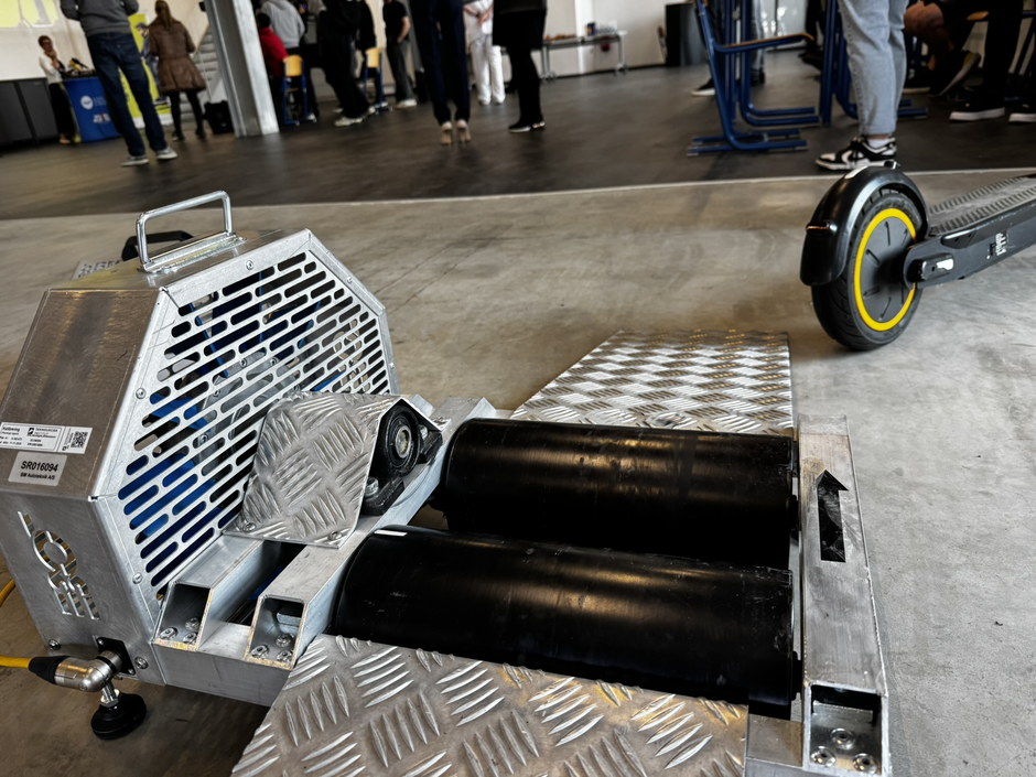 Predstavitev naprava za merjenje hitrosti e-skirojev | Avtor: Andrej Leban