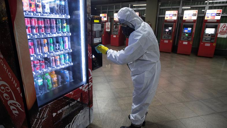 koronavirus COVID-19 SARS-CoV-2 virus Brazilija