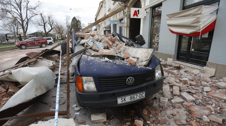 Potres Hrvaška, Sisak