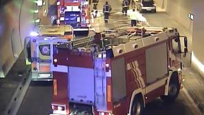 prometna nesreča v predoru Markovec