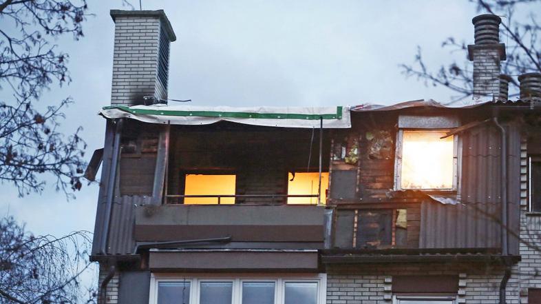 Požar na Prušnikovi