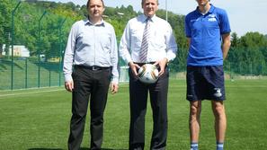 V NK Krško so ponosni na novo igrišče, ki ga bodo s predstavitvijo nogometne šol