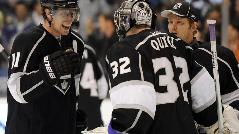 Los Angeles Kings so šele tretja ekipa z vsaj 20 zmagami v sezoni. (Foto: AFP)