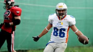 polfinale Cefl Ljubljana Silverhawks Budapest Wolves Rok Štamcar