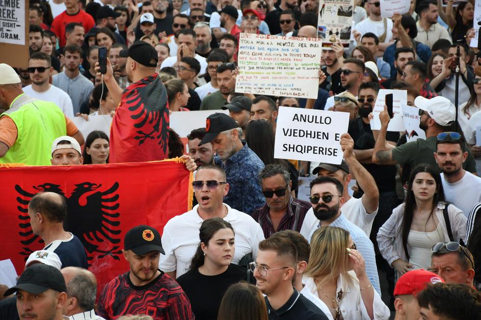 Protesti v Albaniji