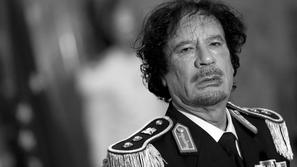 Muamer Gadafi.