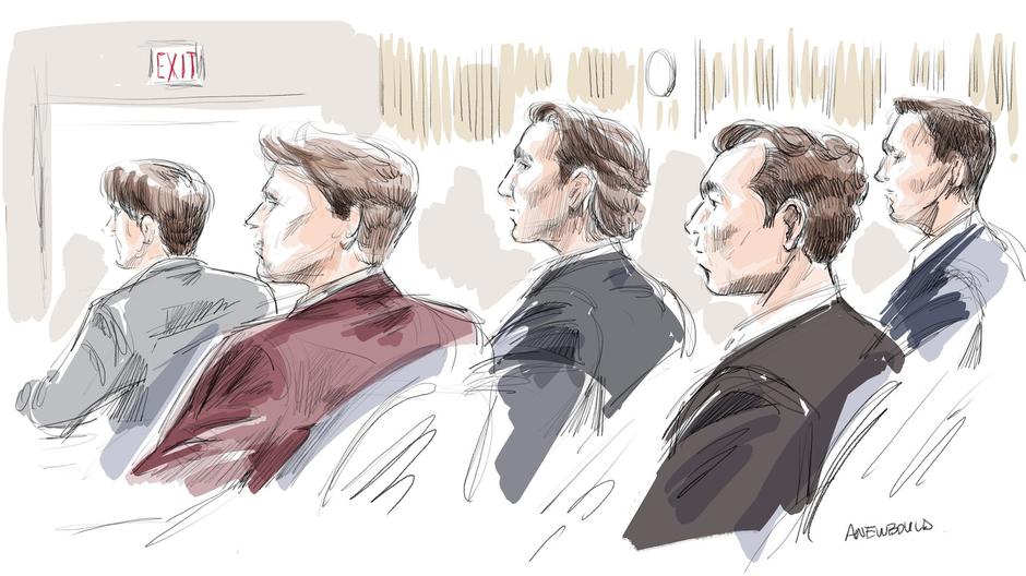 Michael McLeod Alex Formenton Dillon Dube Carter Hart Callan Foote | Avtor: Profimedia