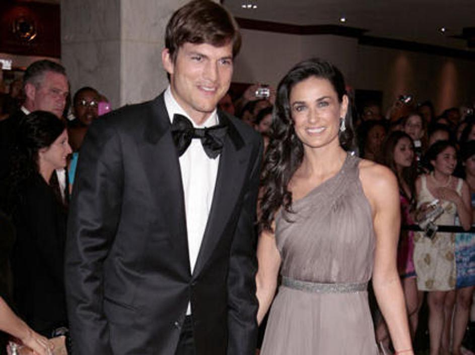 Ashton in Demi sta s svojo podobo navdušila.