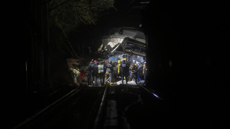 nesreča vlak španija barcelona