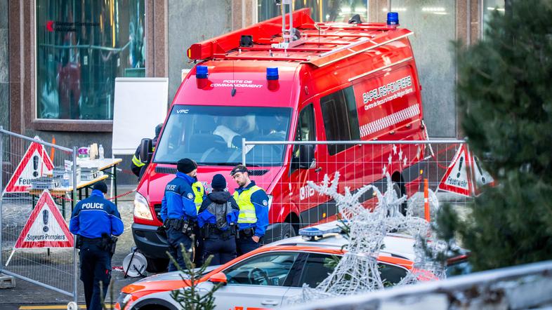 Požar v Crans Montani