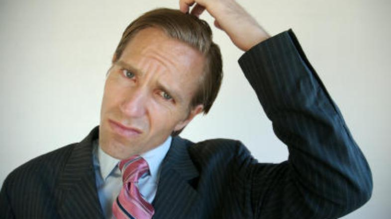 Ne pokažite, da so vas spravili v zadrego.