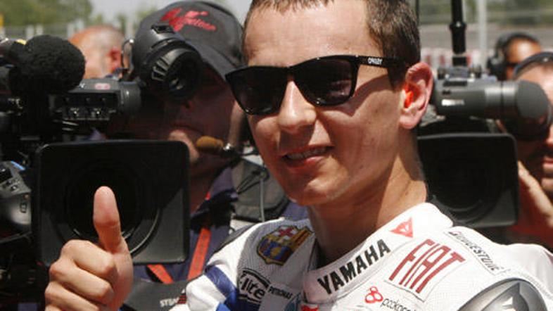 Jorge Lorenzo je bil po kvalifikacijah zelo zadovoljen.